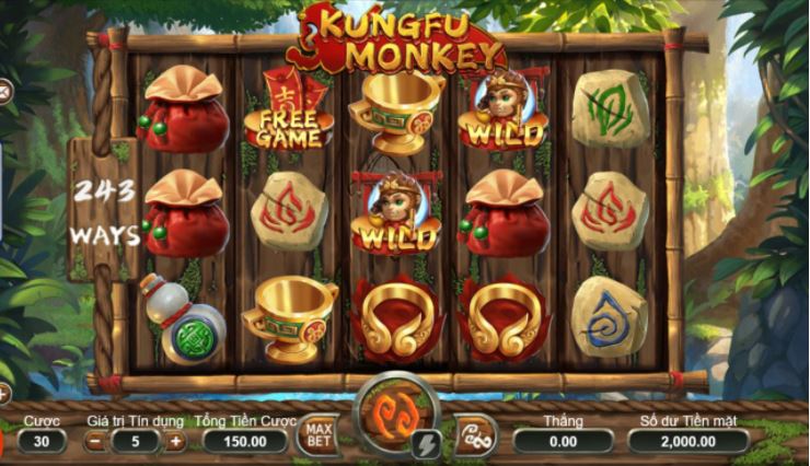 Thong tin ve game Kungfu Mokey Vn88