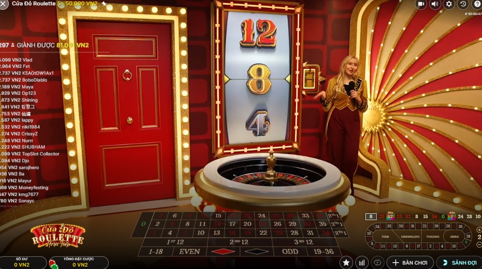 Cach choi cua do Roulette Vn88